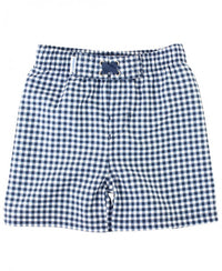 Rugged Butts Swim Shorts - Navy Gingham