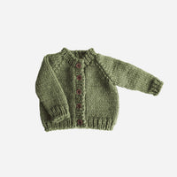 The Blueberry Hill Classic Cardigan | Olive