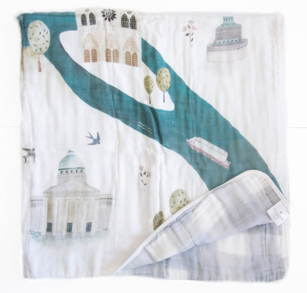 Loulou Lollipop City 4-layer Muslin Quilt