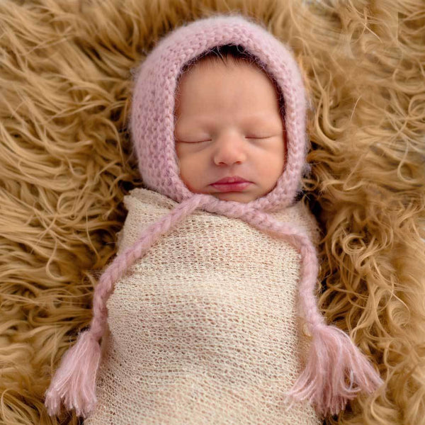 Huggalugs Newborn Angora Hats