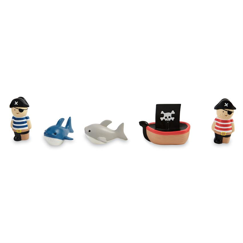 Mud Pie Pirate & Shark Bath Toys