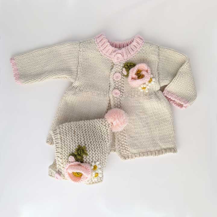 Huggalugs Natural Poppy Sweater