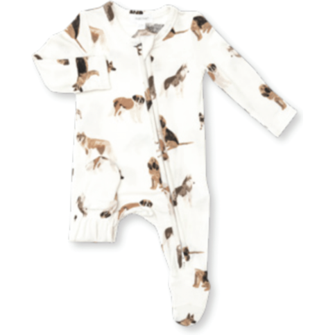 Angel Dear Big Dogs 2-Way Zipper Footie