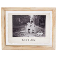 Mud Pie Sisters Glass Frame