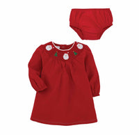 Mud Pie Smocked Christmas Dress