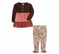 Mud Pie Corduroy Tunic and Legging Set