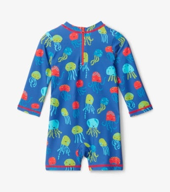 Hatley Tiny Jellyfish Baby One-Piece Rashguard