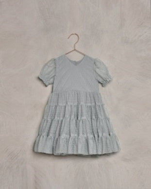 Noralee DOTTIE DRESS | DUSTY BLUE