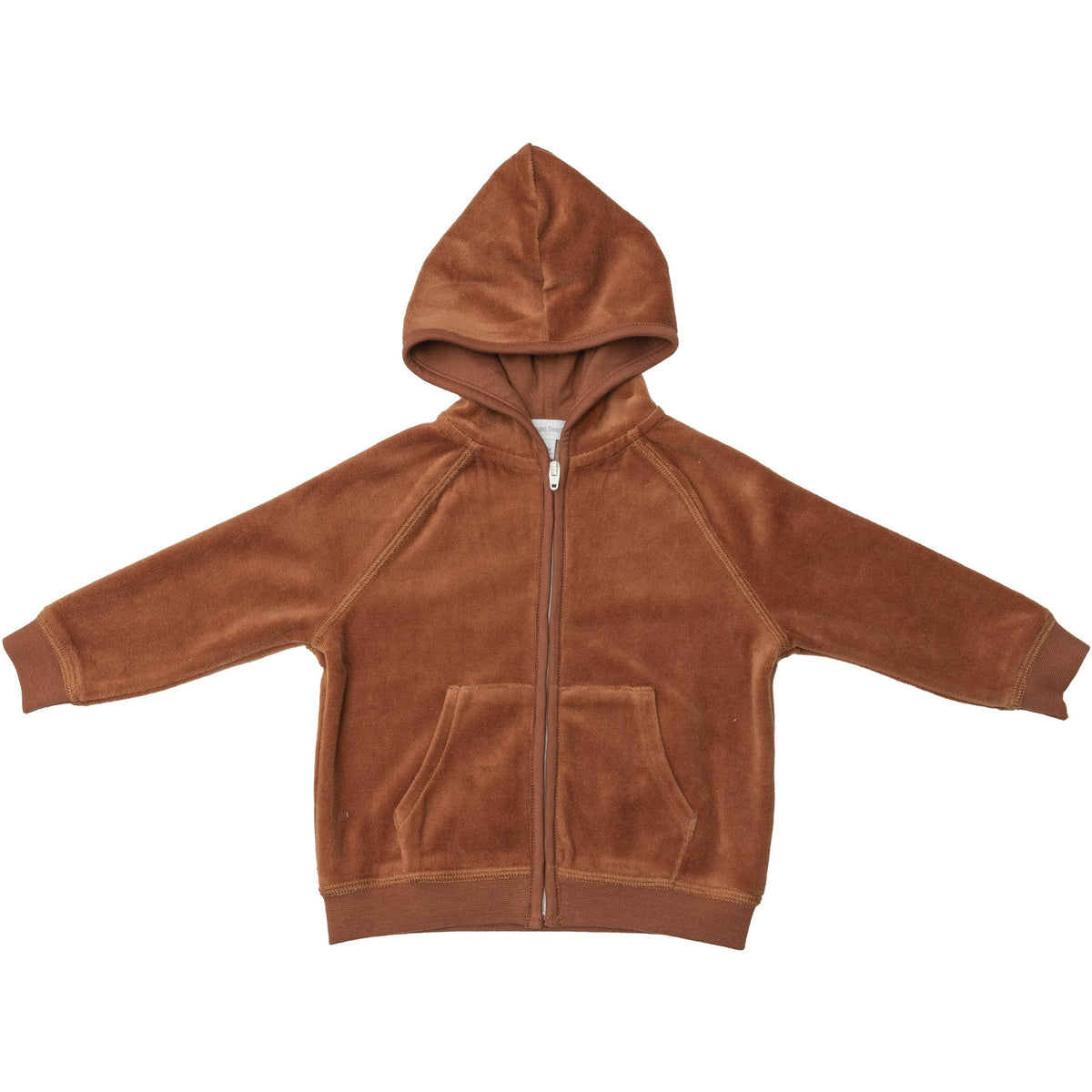 Angel Dear Velour Hoodie + Jogger | Mocha Bisque