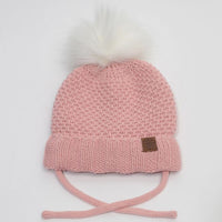 Calikids Knit Pom Pom Hat