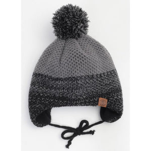 Calikids Boy's Knit Pompom Winter Hat