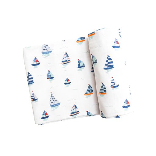 Angel Dear Swaddle- Nautical Boats