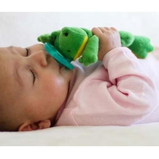 Wubbanub Pacifier Green Frog