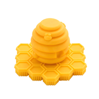 Original ScrubBEE Multipurpose Silicone Scrubber: Marigold