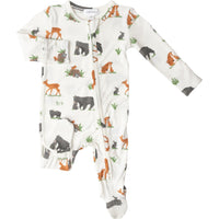 Angel Dear Zipper Footie | Woodland Animals